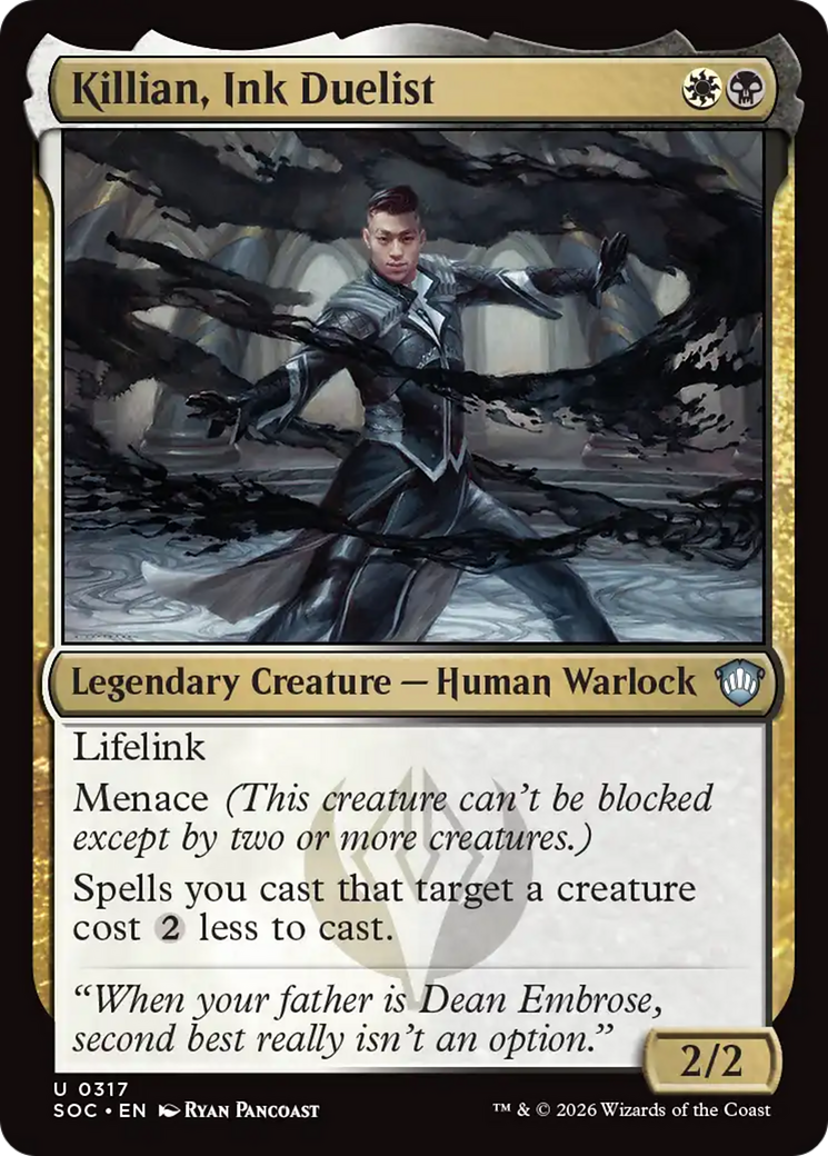 Killian, Ink Duelist [Secrets of Strixhaven Commander] | Clutch Gaming