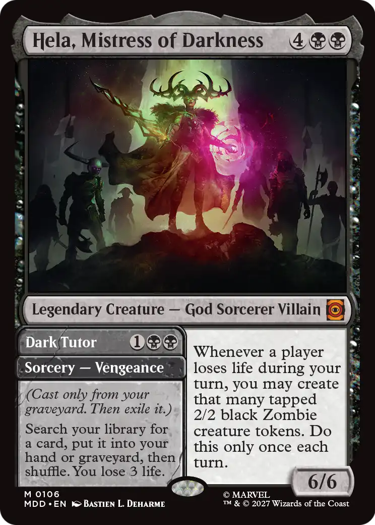 Hela, Mistress of Darkness [Marvel: Darkhold Destiny] | Clutch Gaming
