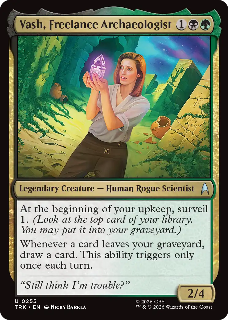 Vash, Freelance Archaeologist [Star Trek] | Clutch Gaming