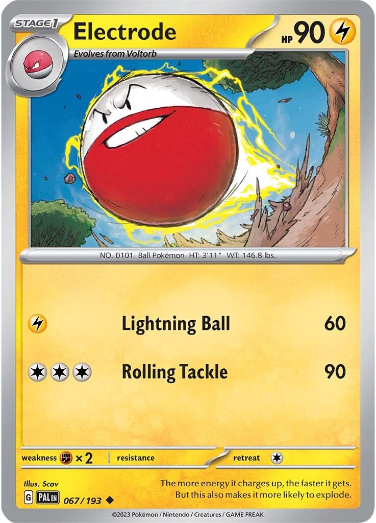 Electrode (067/193) [Scarlet & Violet: Paldea Evolved] | Clutch Gaming