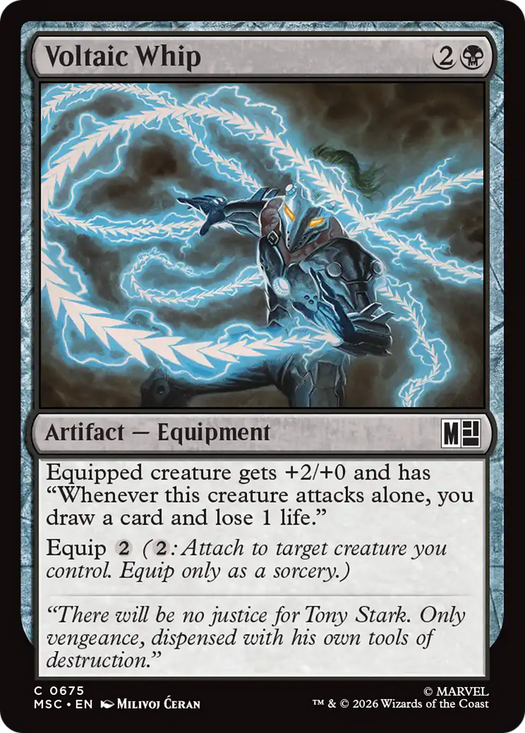 Voltaic Whip [Marvel Super Heroes Commander] | Clutch Gaming
