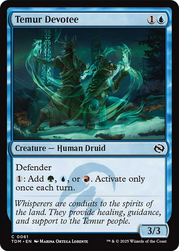 Temur Devotee [Tarkir: Dragonstorm] | Clutch Gaming