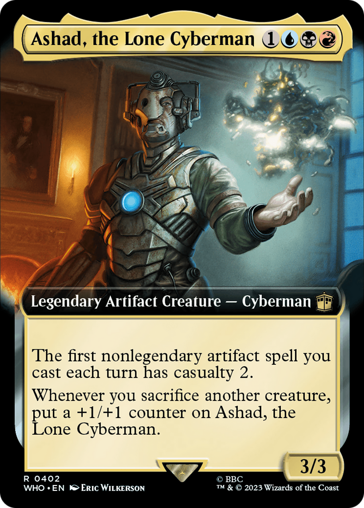 Ashad, the Lone Cyberman (Extended Art) [Doctor Who] | Clutch Gaming