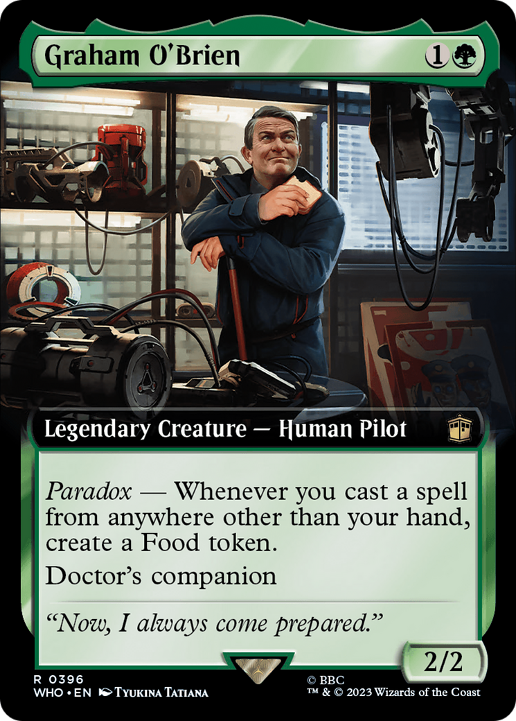 Graham O'Brien (Extended Art) [Doctor Who] | Clutch Gaming