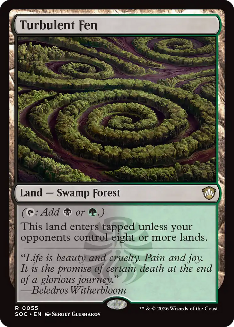 Turbulent Fen [Secrets of Strixhaven Commander] | Clutch Gaming