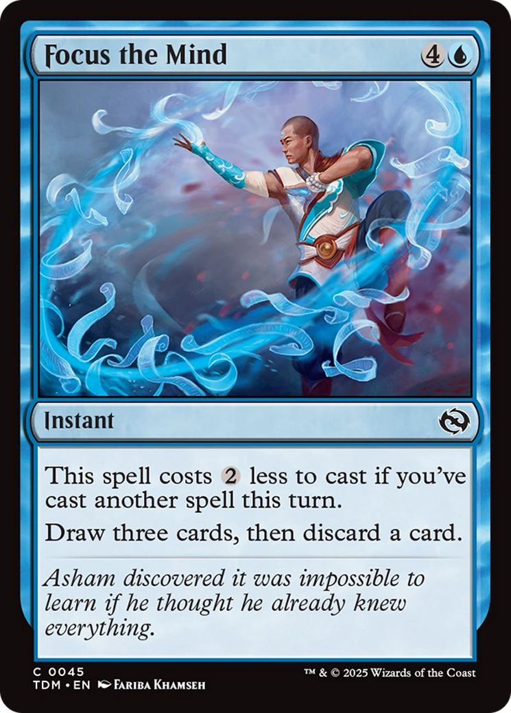 Focus the Mind [Tarkir: Dragonstorm] | Clutch Gaming