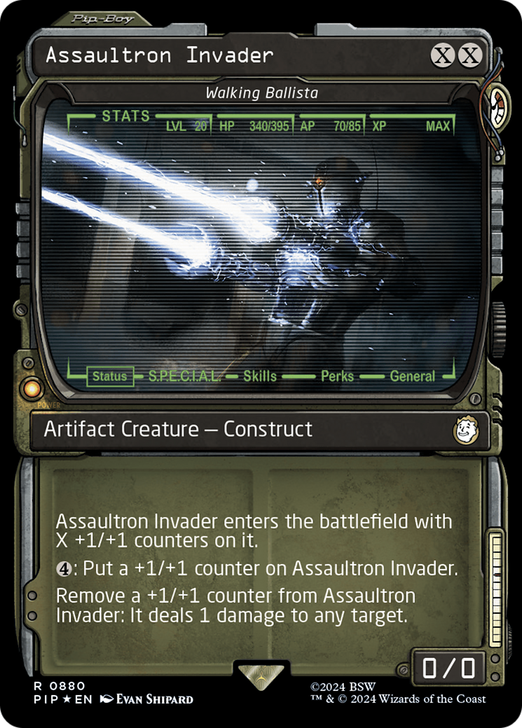 Assaultron Invader - Walking Ballista (Surge Foil) [Fallout] | Clutch Gaming