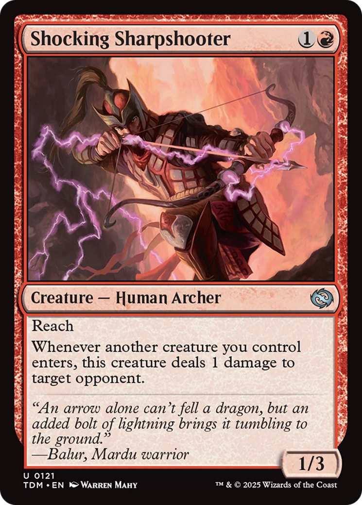Shocking Sharpshooter [Tarkir: Dragonstorm] | Clutch Gaming