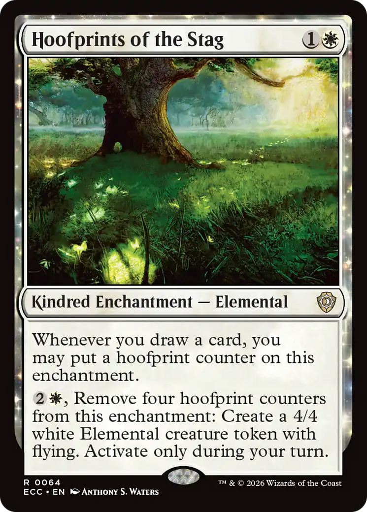 Hoofprints of the Stag [Lorwyn Eclipsed Commander] | Clutch Gaming