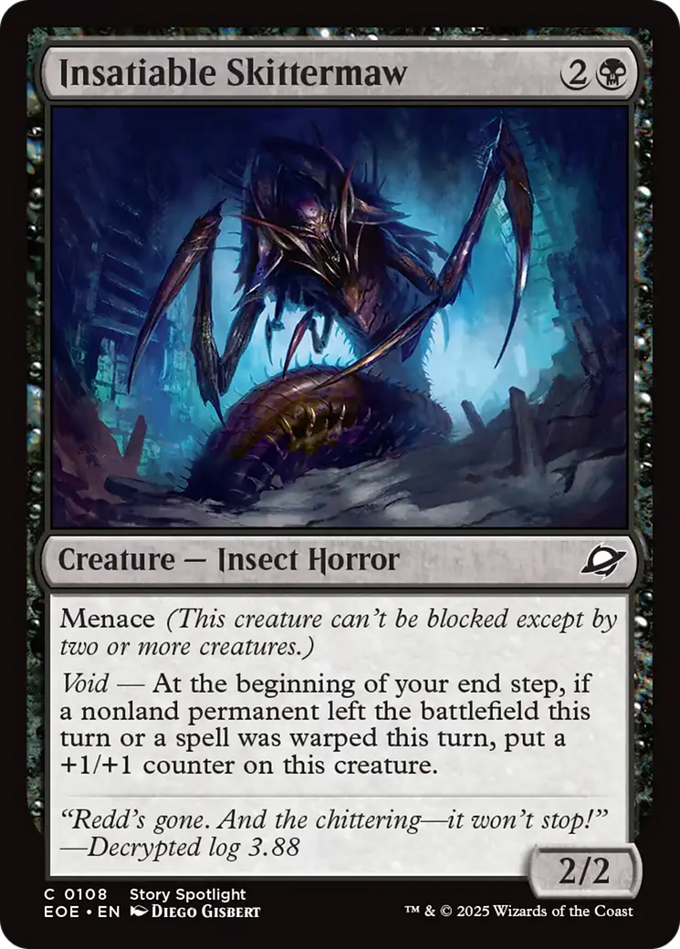 Insatiable Skittermaw [Edge of Eternities] | Clutch Gaming