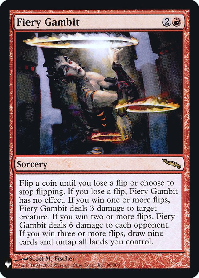 Fiery Gambit [Mystery Booster] | Clutch Gaming
