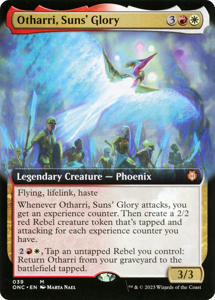 Otharri, Suns' Glory (Extended Art) [Phyrexia: All Will Be One Commander] | Clutch Gaming