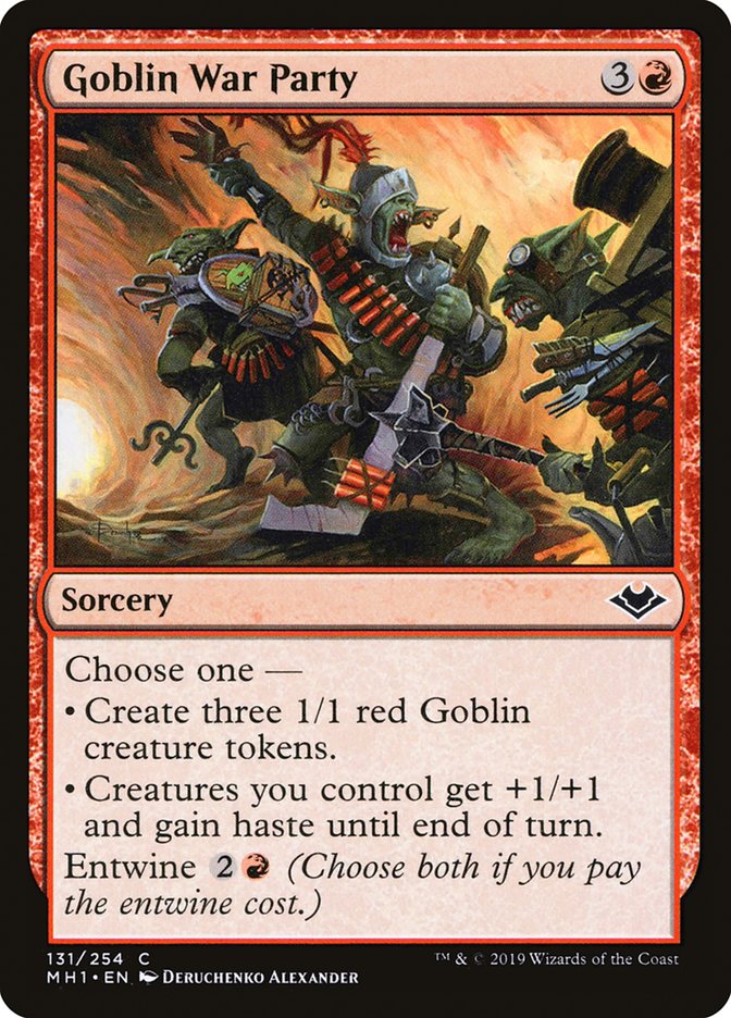 Goblin War Party [Modern Horizons] | Clutch Gaming