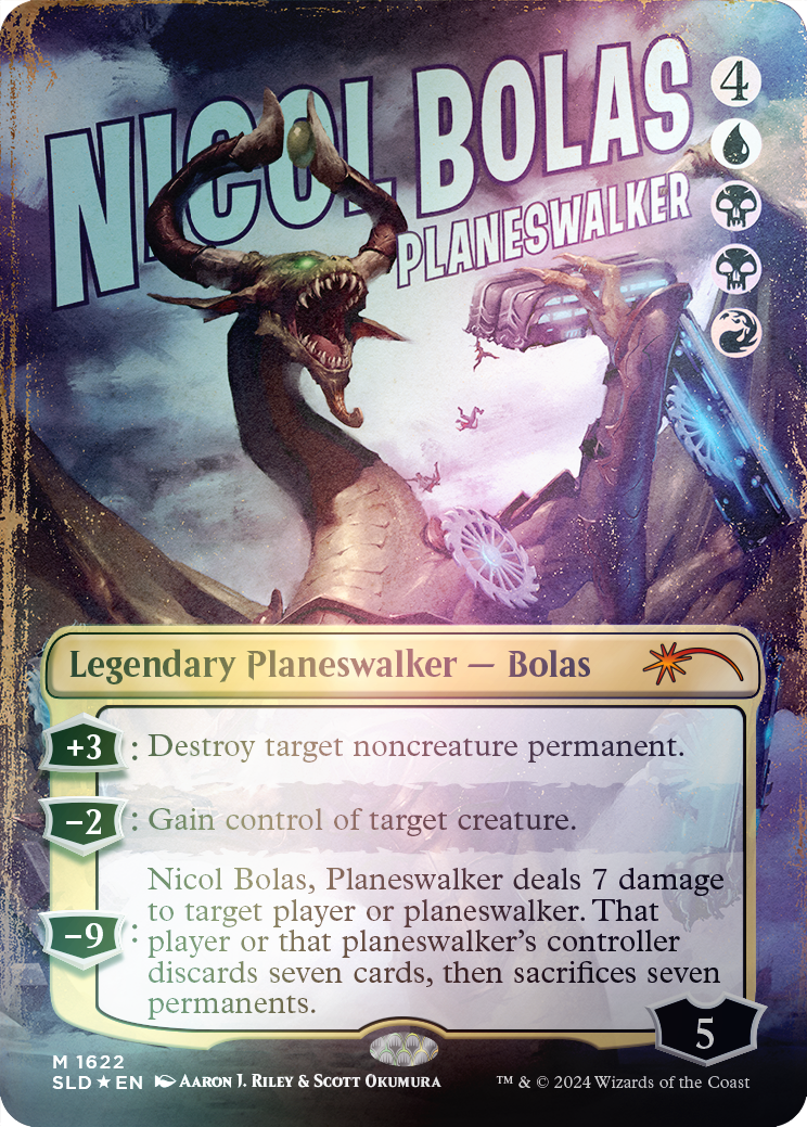 Nicol Bolas, Planeswalker (Rainbow Foil) [Secret Lair Drop Series] | Clutch Gaming