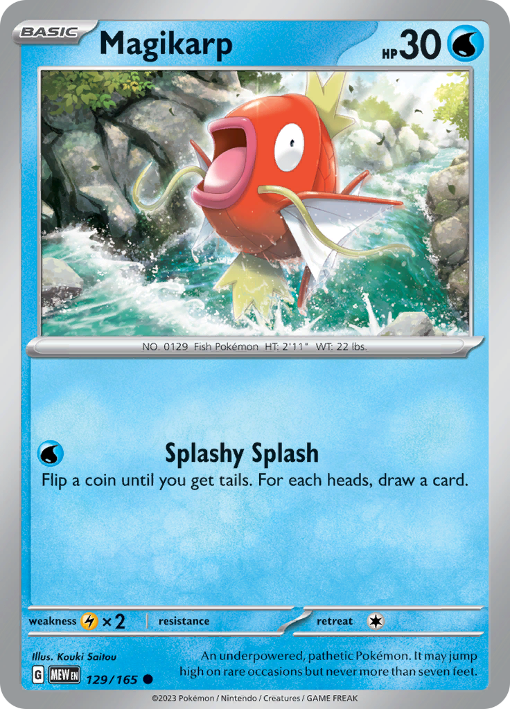 Magikarp (129/165) [Scarlet & Violet: 151] | Clutch Gaming