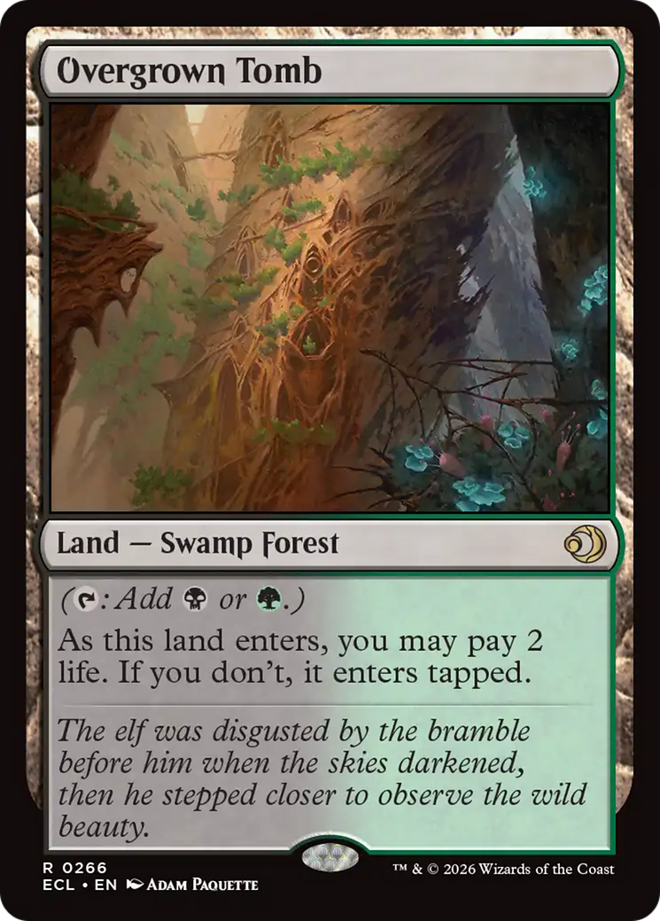 Overgrown Tomb [Lorwyn Eclipsed] | Clutch Gaming