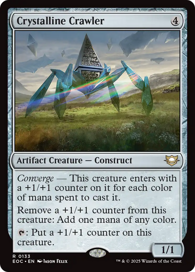 Crystalline Crawler [Edge of Eternities Commander] | Clutch Gaming