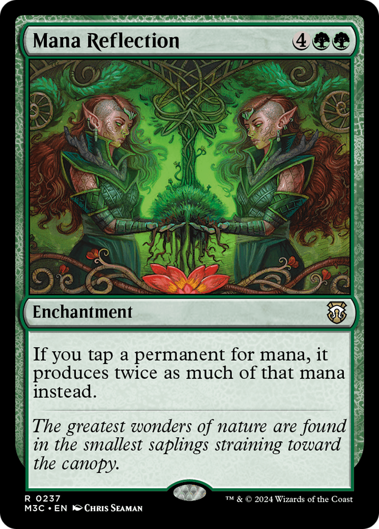 Mana Reflection (Ripple Foil) [Modern Horizons 3 Commander] | Clutch Gaming