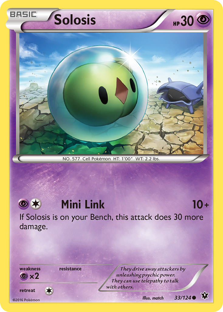 Solosis (33/124) [XY: Fates Collide] | Clutch Gaming