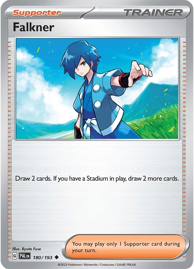 Falkner (180/193) [Scarlet & Violet: Paldea Evolved] | Clutch Gaming