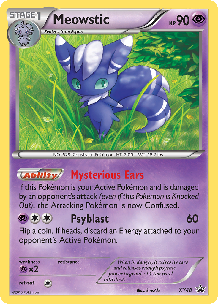 Meowstic (XY48) [XY: Black Star Promos] | Clutch Gaming