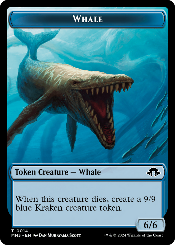 Whale // Energy Reserve Double-Sided Token [Modern Horizons 3 Tokens] | Clutch Gaming