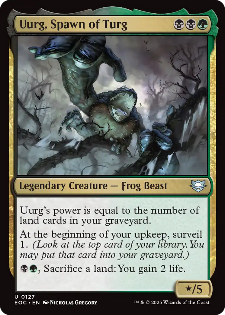 Uurg, Spawn of Turg [Edge of Eternities Commander] | Clutch Gaming