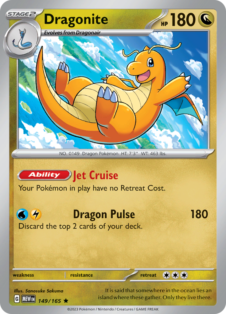 Dragonite (149/165) [Scarlet & Violet: 151] | Clutch Gaming