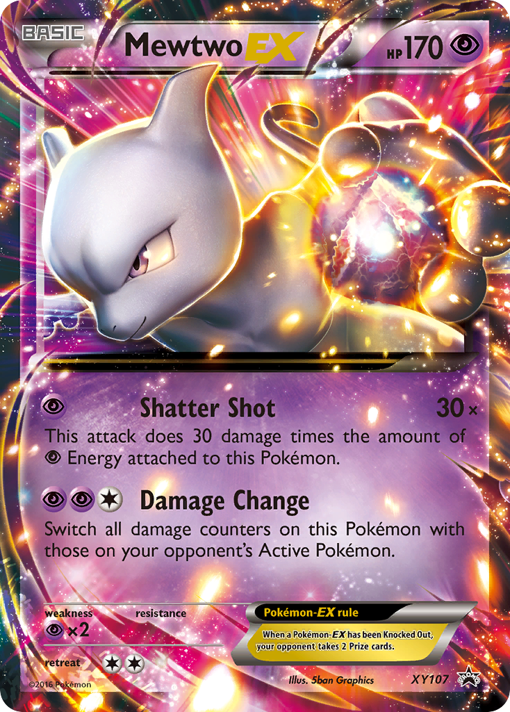 Mewtwo EX (XY107) [XY: Black Star Promos] | Clutch Gaming