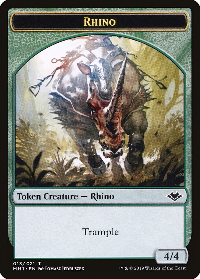 Rhino Token [Modern Horizons Tokens] | Clutch Gaming