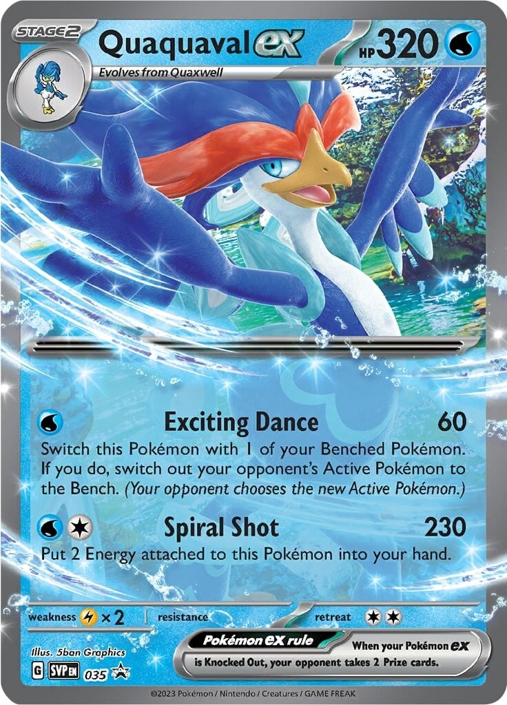 Quaquaval ex (035) [Scarlet & Violet: Black Star Promos] | Clutch Gaming