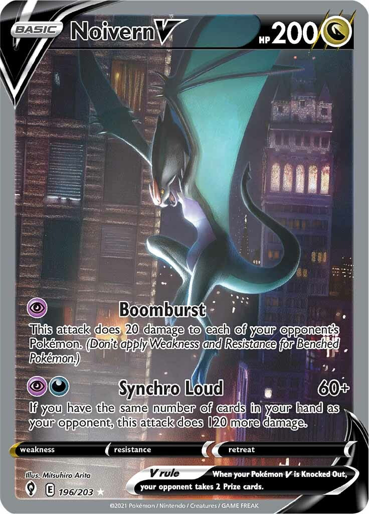 Noivern V (196/203) [Sword & Shield: Evolving Skies] | Clutch Gaming