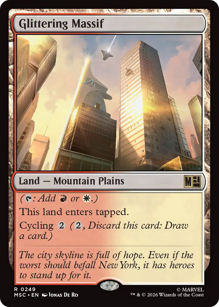 Glittering Massif [Marvel Super Heroes Commander] | Clutch Gaming