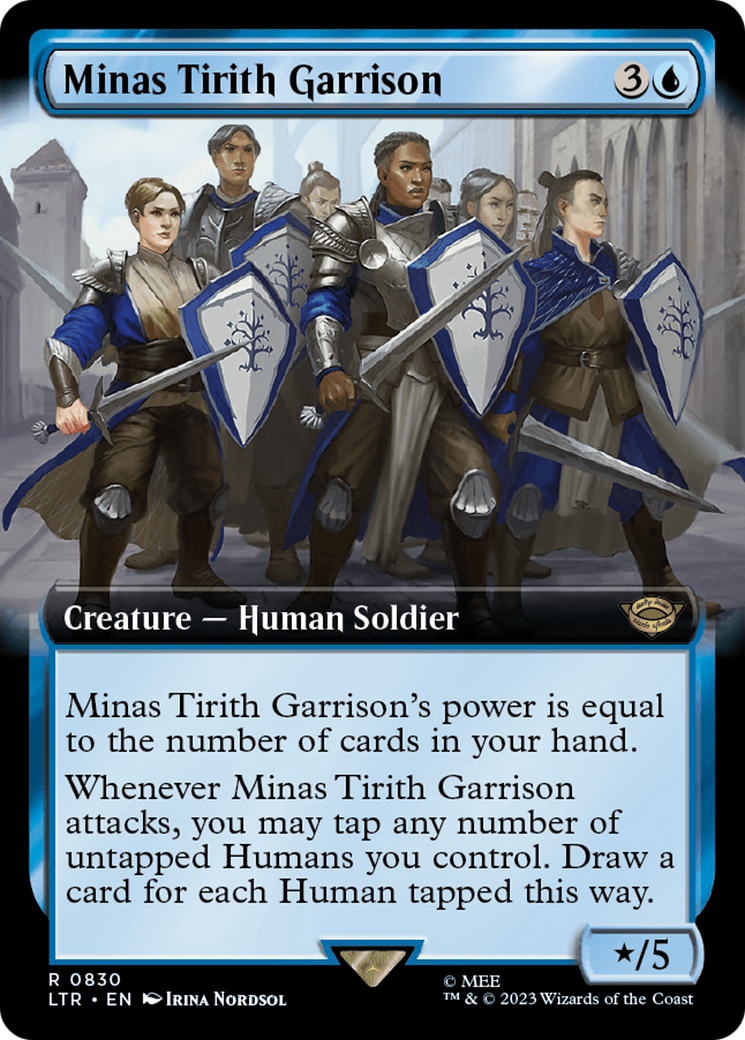 Minas Tirith Garrison (Extended Art) [The Lord of the Rings: Tales of Middle-Earth] | Clutch Gaming