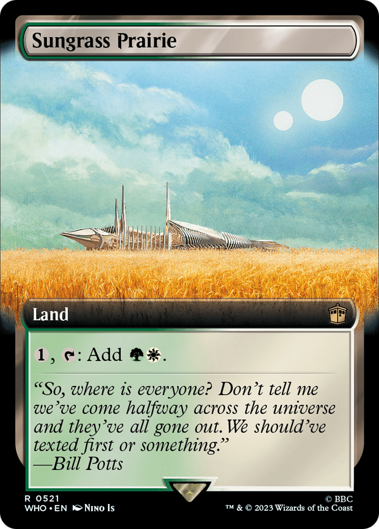 Sungrass Prairie (Extended Art) [Doctor Who] | Clutch Gaming