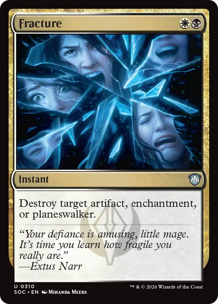 Fracture [Secrets of Strixhaven Commander] | Clutch Gaming