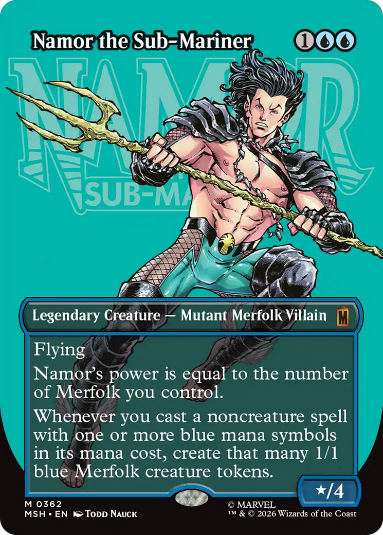 Namor the Sub-Mariner (Borderless) [Marvel Super Heroes] | Clutch Gaming
