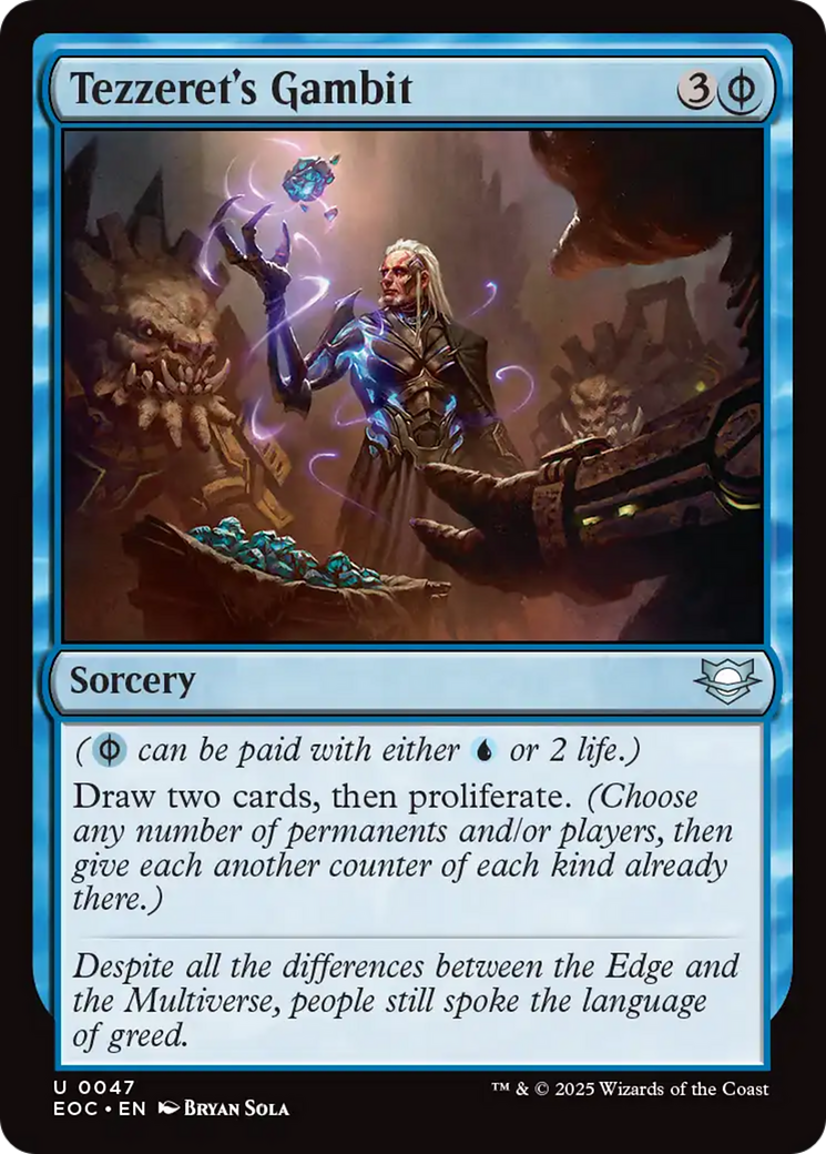 Tezzeret's Gambit [Edge of Eternities Commander] | Clutch Gaming