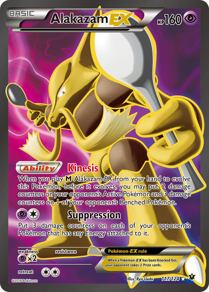 Alakazam EX (117/124) [XY: Fates Collide] | Clutch Gaming