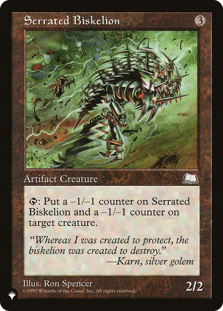 Serrated Biskelion [The List Reprints] | Clutch Gaming