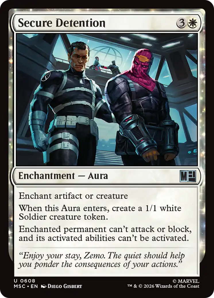Secure Detention [Marvel Super Heroes Commander] | Clutch Gaming