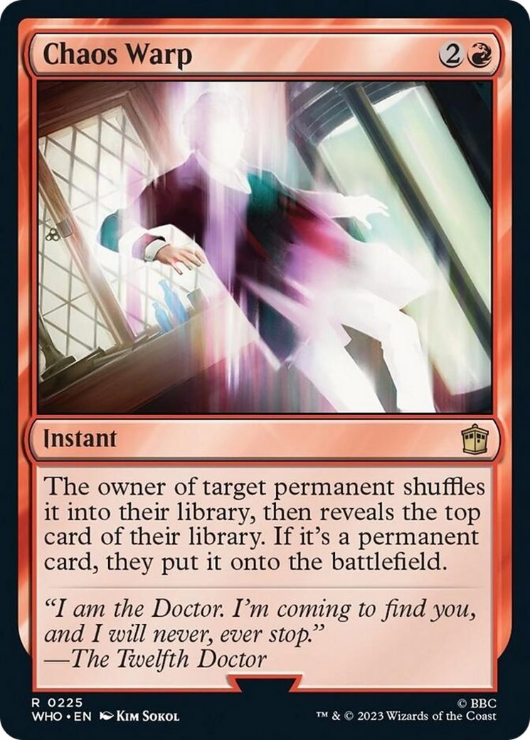 Chaos Warp [Doctor Who] | Clutch Gaming