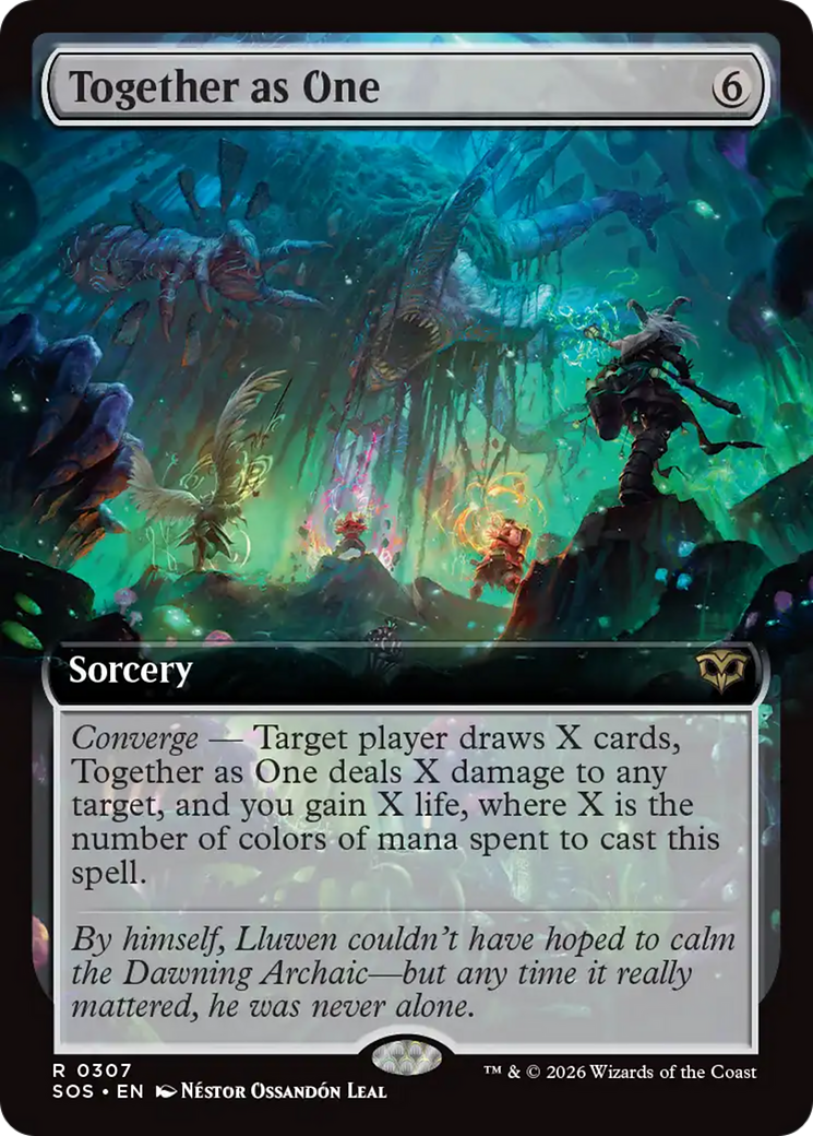 Together as One (Extended Art) [Secrets of Strixhaven] | Clutch Gaming