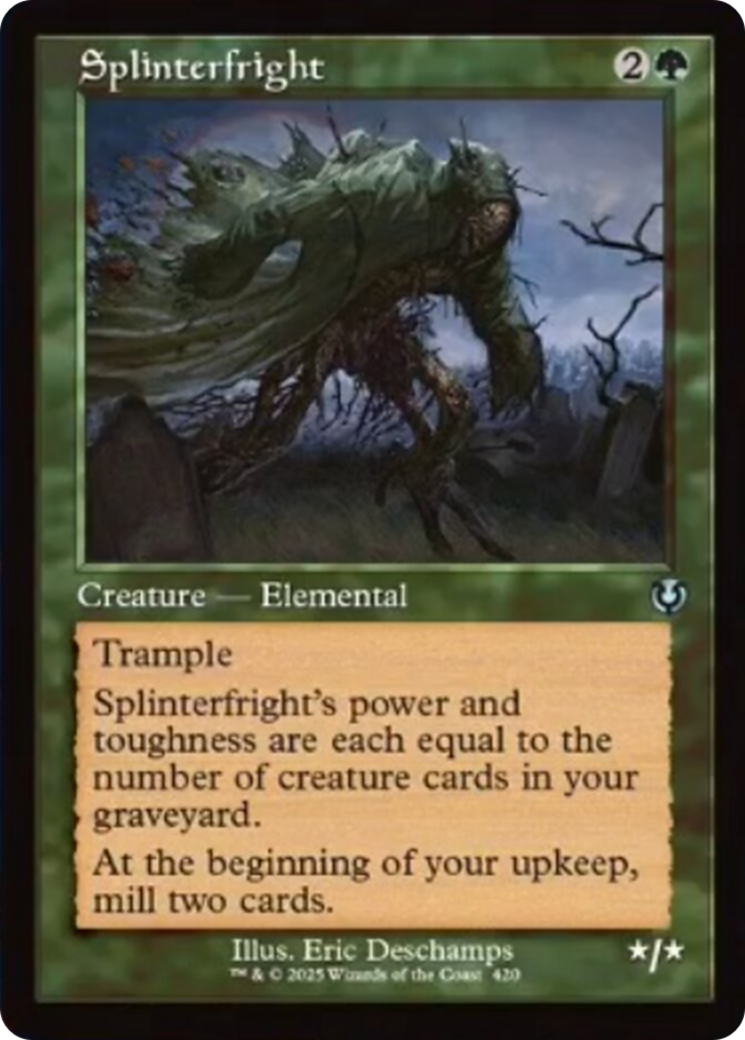 Splinterfright (Retro Frame) [Innistrad Remastered] | Clutch Gaming