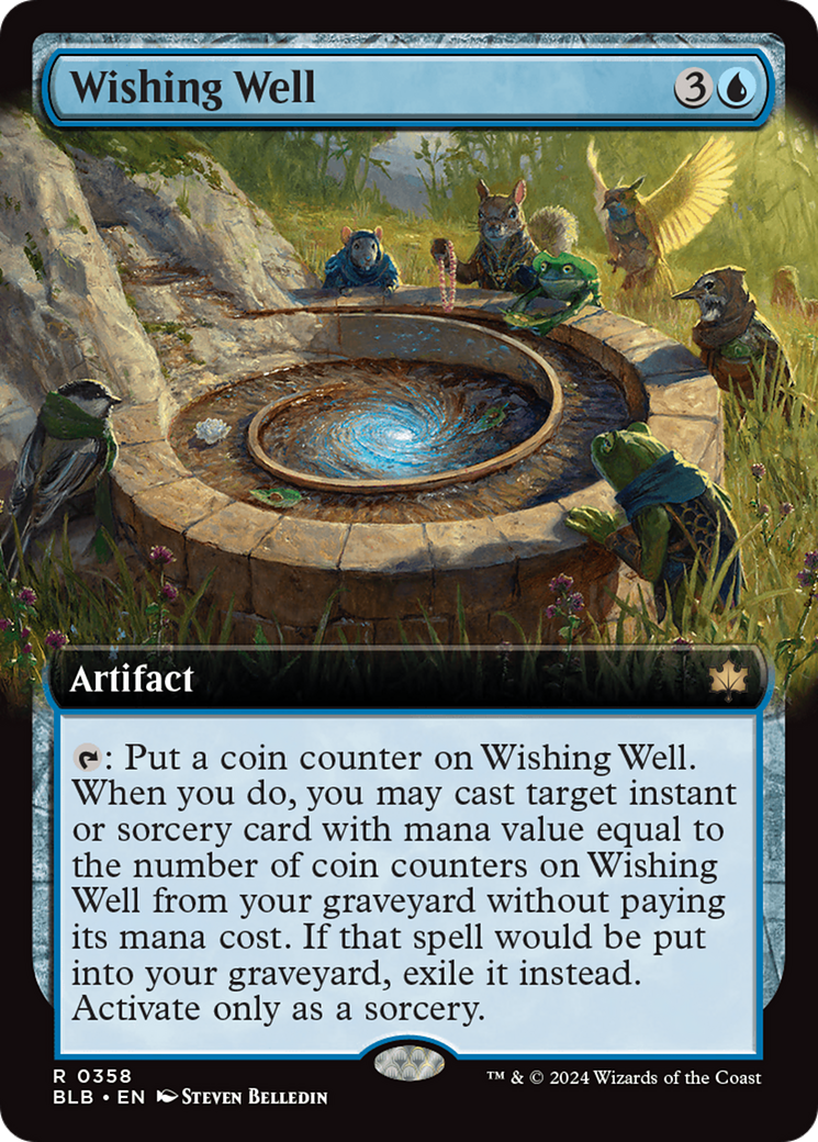 Wishing Well (Extended Art) [Bloomburrow] | Clutch Gaming