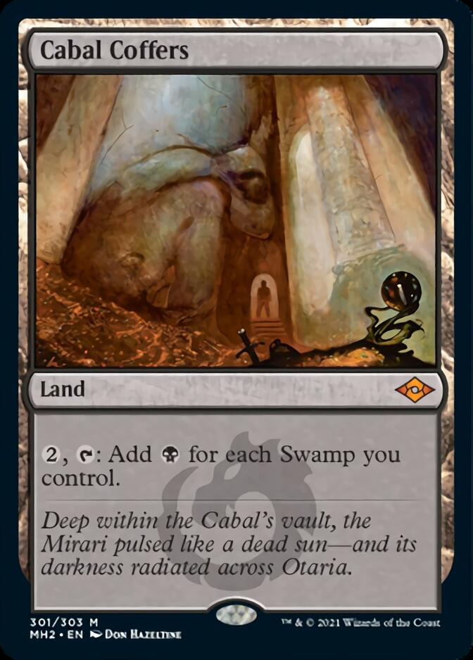 Cabal Coffers (Foil Etched) [Modern Horizons 2] | Clutch Gaming