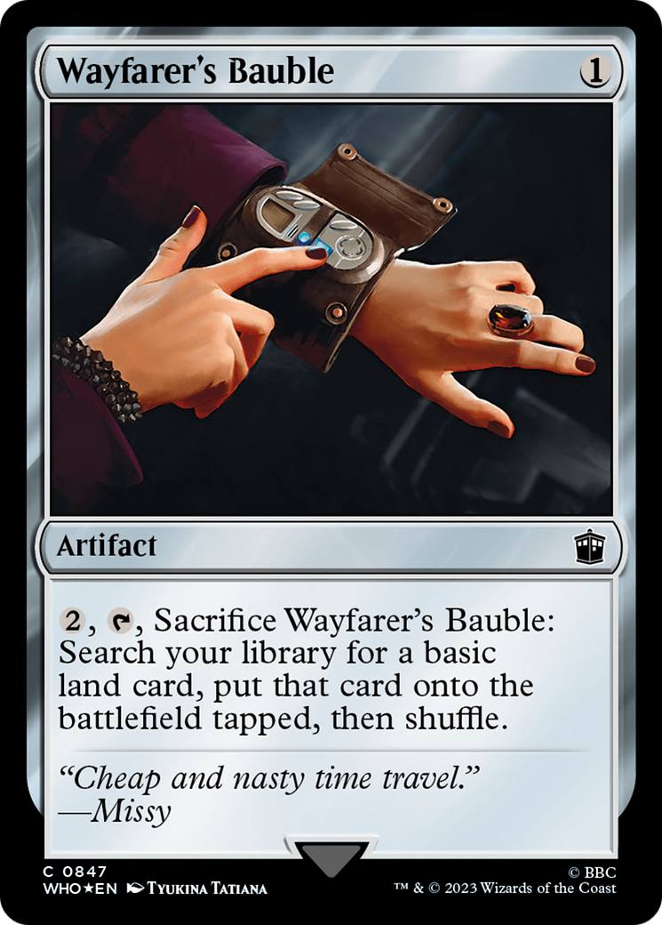 Wayfarer's Bauble (Surge Foil) [Doctor Who] | Clutch Gaming