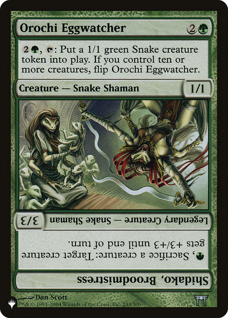 Orochi Eggwatcher // Shidako, Broodmistress [The List Reprints] | Clutch Gaming