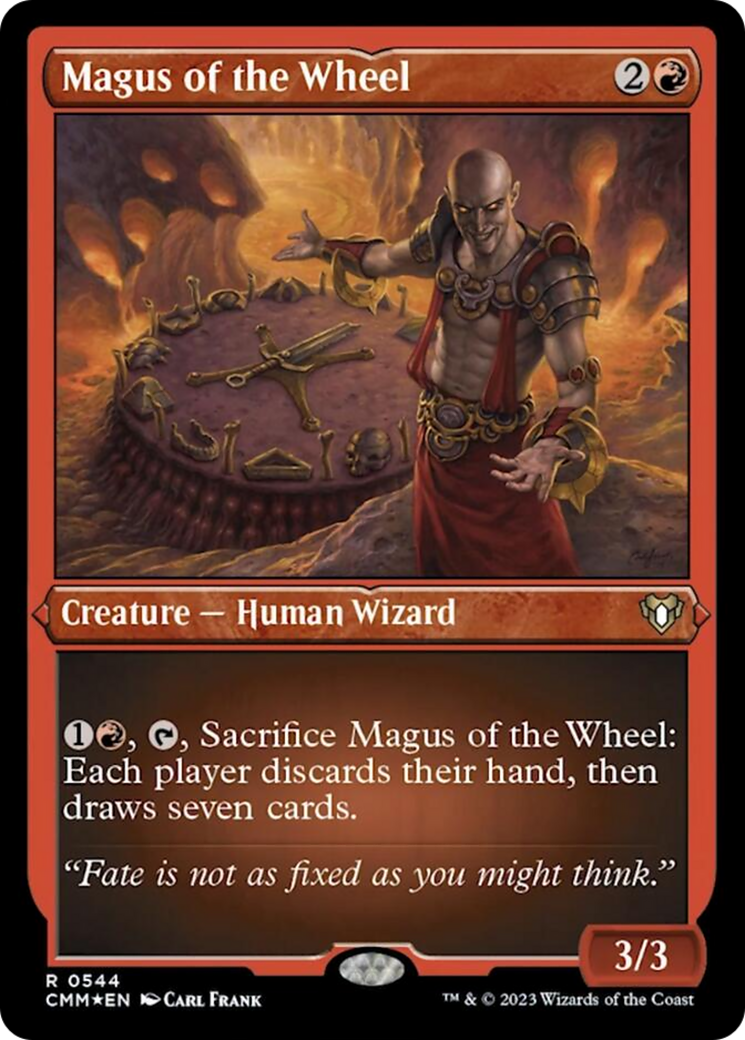 Magus of the Wheel (Foil Etched) [Commander Masters] | Clutch Gaming