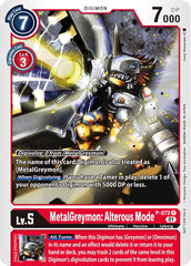 MetalGreymon: Alterous Mode [P-072] (Update Pack) [Promotional Cards] | Clutch Gaming